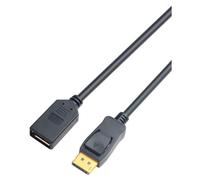 Microconnect DP-MFG-100 câble DisplayPort 1 m Noir