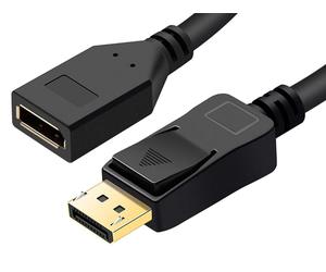Microconnect DP-MFG-100 câble DisplayPort 1 m Noir