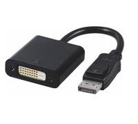 Microconnect DPDVID câble vidéo et adaptateur 0,15 m DisplayPort DVI-D Noir