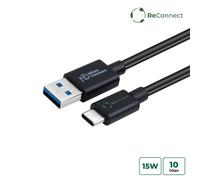 Microconnect ECO-USB3.1CA2 câble USB USB 3.2 Gen 1 (3.1 Gen 1) 2 m USB C Noir