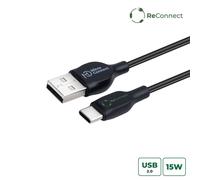 Microconnect ECO-USB3.1CCHAR2B câble USB USB 2.0 2 m USB A USB C Noir