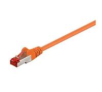 Microconnect - F/UTP CAT6 0.5 m Orange PVC
