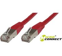 MicroConnect F/UTP CAT6 10m Red LSZH (STP610R)