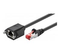 MicroConnect - F/UTP CAT6 Extension cable 1m - Câbles réseau