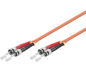 Microconnect FIB1120005-2 câble InfiniBand et à fibres optiques 0,5 m ST Orange