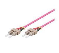 Microconnect FIB222001-4 câble InfiniBand et à fibres optiques 1 m SC Violet
