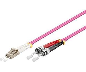 Microconnect FIB412003-4 câble de fibre optique 3 m OM4 LC/UPC ST/UPC Violet - Câbles de fibre optique (3 m, OM4, LC/UPC, ST/UPC, Male connector / Male connector, Violet)