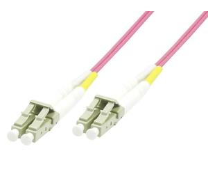 Microconnect FIB440450P câble InfiniBand et à fibres optiques 50 m LC ST Rose