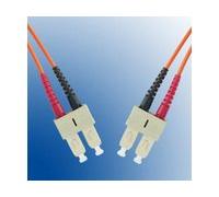 Microconnect FIB884001 Câble à Fibre Optique SC Jaune 1 m SC 1 m