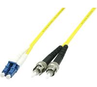 MicroConnect - Câble réseau - mode unique LC (M) pour mode unique ST (M) - 2 m - fibre optique - 9 / 125 micromètres - OS1 - jaune