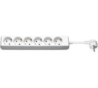 Microconnect GRU00615W Limiteur de tension 6 prises CA 1,5 m - bloc multiprise (6 prises CA, 1,5 m, 1 pièce(s), courant CA)