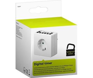 Microconnect GRUTIMER3 Prise intelligente Maison Blanc