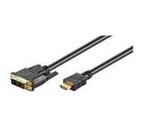 Microconnect HDM191817 câble vidéo et adaptateur 7 m HDMI Type A (Standard) DVI-D Noir