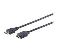 Microconnect HDM19190.5FV1.4 câble HDMI 0,5 m HDMI Type A (Standard) Noir