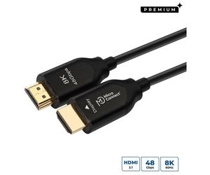 Microconnect HDM191910V2.1OP câble HDMI 10 m HDMI Type A (Standard) Noir