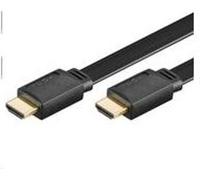 MicroConnect High Speed HDMI with Ethernet - Câble HDMI avec Ethernet - HDMI mâle pour HDMI mâle - 2 m - plat