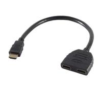Microconnect HDM19M19F19F câble HDMI 0,2 m HDMI Type A (Standard) Noir
