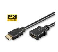 MicroConnect - HDMI 2.0 Extension Cable, 1m - Câbles HDMI