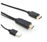 MicroConnect - HDMI to DisplayPort Converter - Adaptateurs HDMI