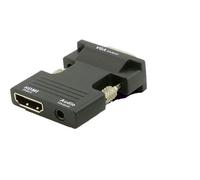 Microconnect HDMIVGAAUDIOB changeur de genre de câble VGA (D-Sub) HDMI + Audio Noir