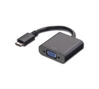 MicroConnect Adaptateur Mini HDMI vers VGA - Conversion vidéo Full HD 1080p 60Hz - Plug and Play - Câble 10 cm