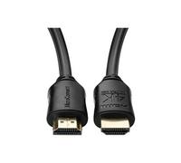 MicroConnect - High speed - câble HDMI avec Ethernet - HDMI mâle pour HDMI mâle - 1.5 m - triple blindage - noir - intérieur, support Dolby DTS-HD