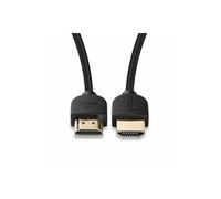 MicroConnect - High speed - câble HDMI avec Ethernet - HDMI mâle pour HDMI mâle - 1 m - noir - support Dolby TrueHD, support 4K60Hz (4096 x 2160)