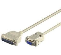 Microconnect IBM029-2 câble Série Gris 1,8 m DB25 DB9 - Câbles Série (Gris, 1,8 m, DB25, DB9, Male connector / Female connector)