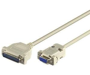 Microconnect IBM029-2 câble Série Gris 1,8 m DB25 DB9 - Câbles Série (Gris, 1,8 m, DB25, DB9, Male connector / Female connector)
