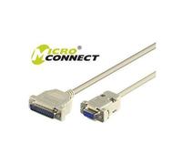 Microconnect IBM029 câble Série Gris 3 m DB-9 DB-25