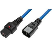 MicroConnect IEC Lock C13 to C14, 1,5m