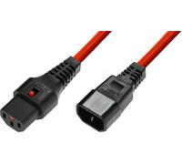 MicroConnect IEC Lock C13 to C14, 1,5m
