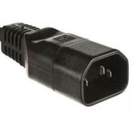 MicroConnect - IEC Power Adaptor C14 Plug - Prises & adaptateurs