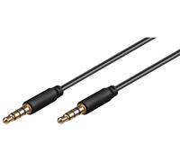 Microconnect IPOD016 câble audio 2 m 3,5mm Noir