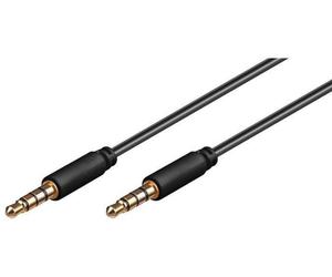 Microconnect IPOD017 câble audio 1,5 m 3,5mm Noir