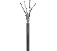 MicroConnect - Câble en vrac - 100 m - SFTP - CAT 6 - intérieur, extérieur, solide - noir