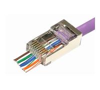 Microconnect KON506-50EZ connecteur de fils RJ45 Argent