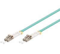 MicroConnect - Câble réseau - LC/UPC multimode (M) pour LC/UPC multimode (M) - 5 m - fibre optique - 50 / 125 microns - OM3 - aqua