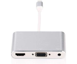 Microconnect LIGHT-HUB4 hub & concentrateur Lightning 480 Mbit/s Argent