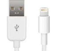 Microconnect LIGHTNING1 câble USB 1 m USB A Blanc - Câbles USB (1 m, USB A, 2.0, Male connector / Male connector, Blanc)