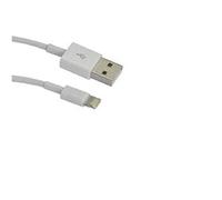 Microconnect LIGHTNING1 câble USB 1 m USB A Blanc - Câbles USB (1 m, USB A, 2.0, Male connector / Male connector, Blanc)