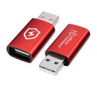 Microconnect MC-AAADAP-SC changeur de genre de câble USB A Rouge