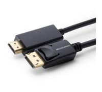Microconnect MC-DP-HDMI-300 câble vidéo et adaptateur 3 m DisplayPort Noir