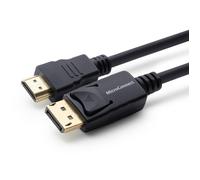Microconnect MC-DP-HDMI-500 câble vidéo et adaptateur 5 m DisplayPort Noir