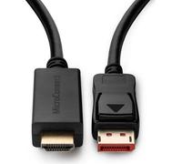 Microconnect MC-DP-HDMI-5004K Adapter de Kabel de Video 5 m DisplayPort Noir