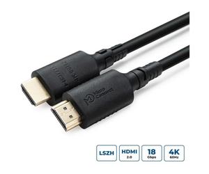 Microconnect MC-HDM19192V2.0LSZH câble HDMI 2 m HDMI Type A (Standard) Noir