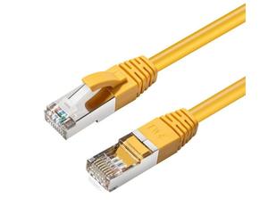 Microconnect MC-SFTP6A01Y câble de réseau Jaune 1 m Cat6a S/FTP (S-STP)