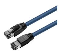 Microconnect MC-SFTP80025B câble de réseau Bleu 0,25 m Cat8.1 S/FTP (S-STP)
