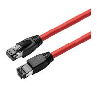 Microconnect MC-SFTP8005R câble de réseau Rouge 0,5 m Cat8.1 S/FTP (S-STP)