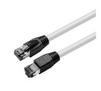 Microconnect MC-SFTP8010W câble de réseau Blanc 10 m Cat8.1 S/FTP (S-STP)